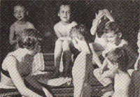 Úloha doprovázejících osob při saunování s dětmi